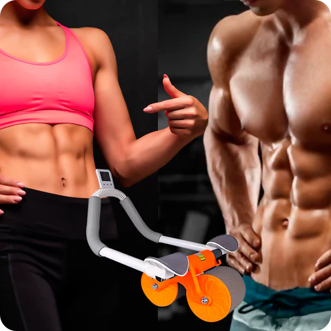 AbsMaster Pro - Rodillo Abdominal Con Rebote